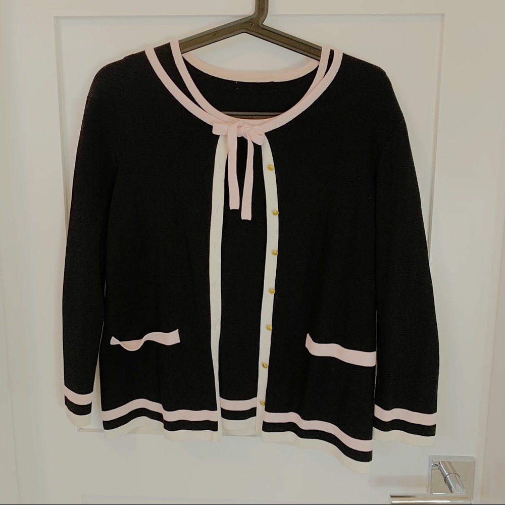Twoffer Knit Blazer and Camisole Set